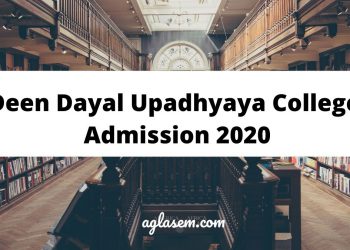 Deen Dayal Upadhyaya College Admission