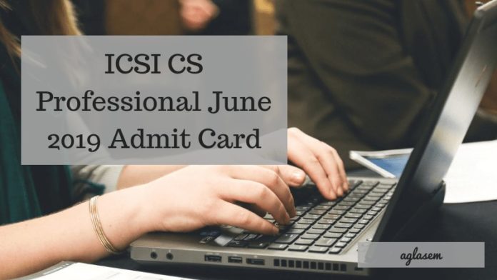 card x student admit CS Card June 2019 Admit Professional (Available