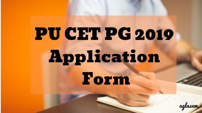 pu-cet-pg-2019-application-form-aglasem PU CET PG 2019 Application Form Aglasem