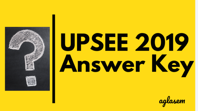 UPSEE 2019 Answer Key_aglasem UPSEE 2019 Answer Key