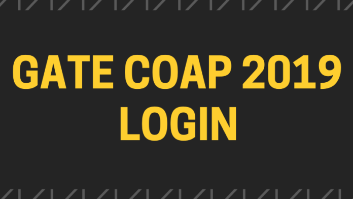 GATE-COAP-2019-Login-Aglasem GATE COAP 2019 Login