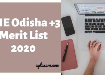 DHE Odisha +3 Merit List 2020