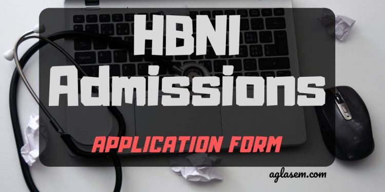 HBNI Admission Application Form