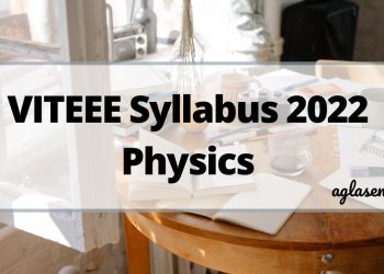 VITEEE Syllabus 2022 Physics