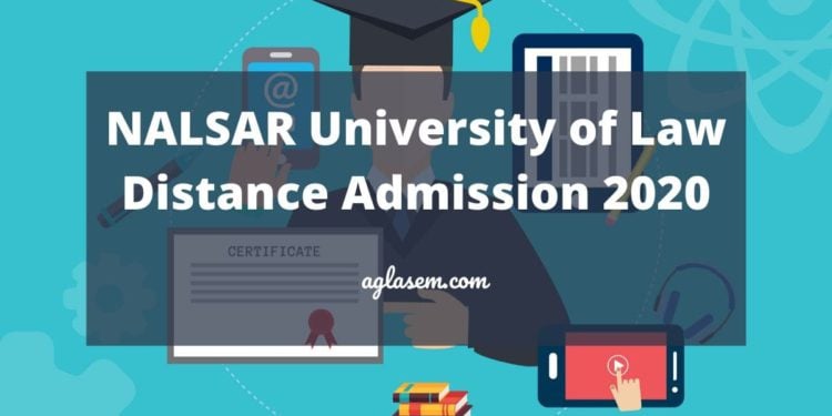 NALSAR University of Law Distance Admission 2020