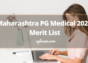 Maharashtra PG Medical 2021 Merit List