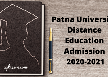 Patna University Distance Education Admission 2020-2021