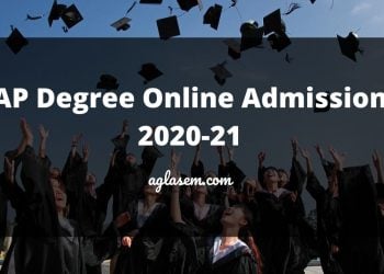AP Degree Online Admission 2020-21