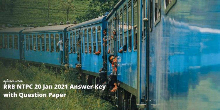 RRB NTPC 20 Jan 2021 Answer Key with Question Paper
