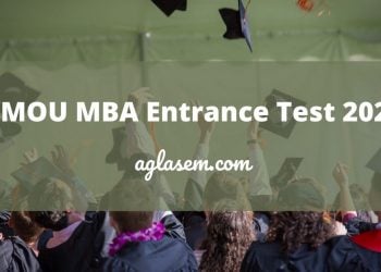 VMOU MBA Entrance Test 2021
