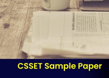 CSSET Sample Paper