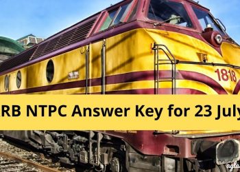 RRB NTPC Answer Key for 23 July-aglasem