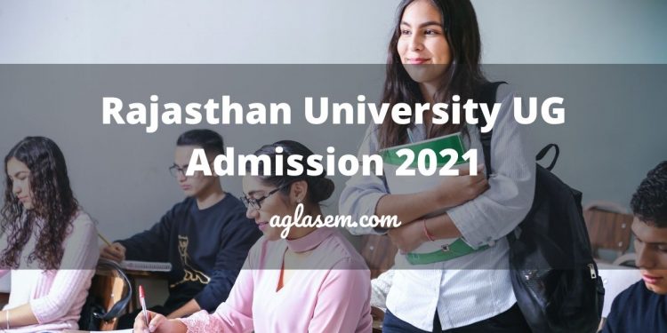 Rajasthan University UG Admission 2021
