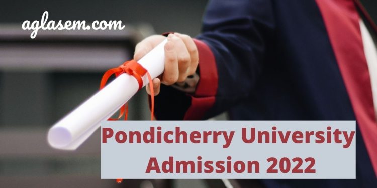 Pondicherry University Admission 2022