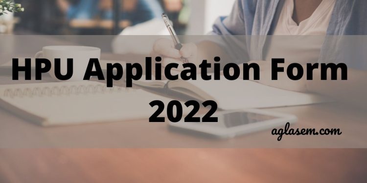 HPU Application Form 2022