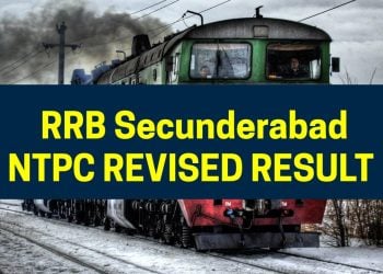 RRB Secunderabad NTPC Revised Result