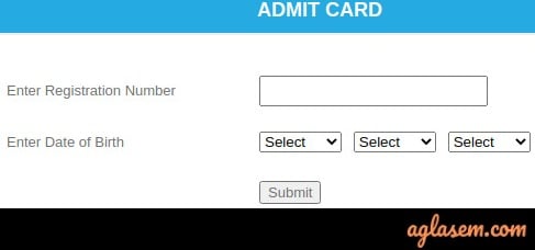 AIBE 2022 admit card login