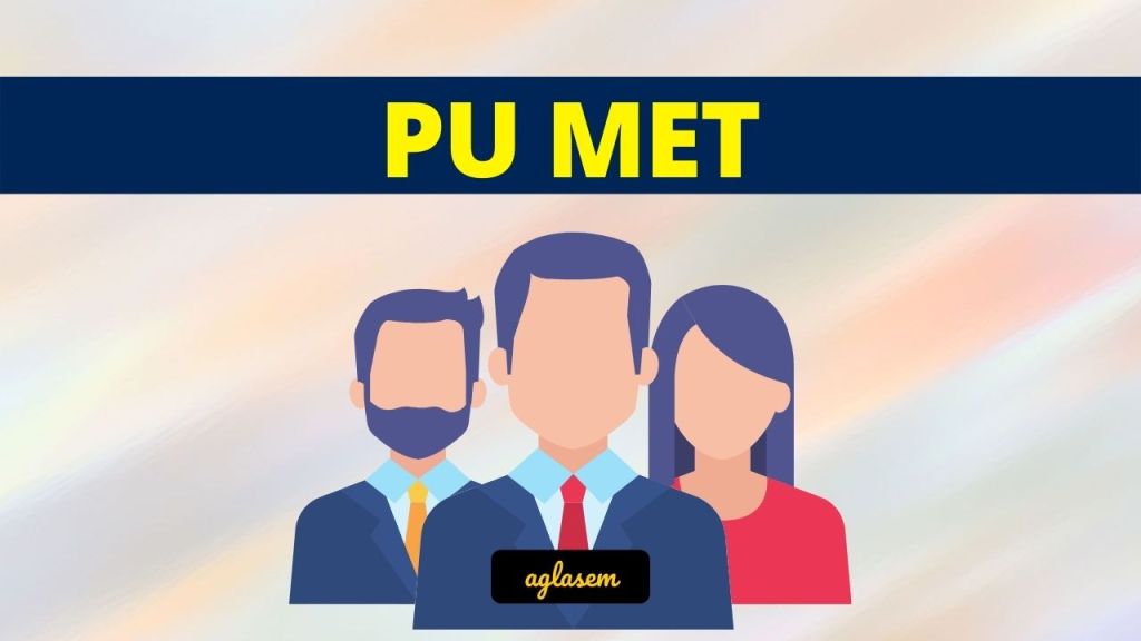 PU MET 2026 - Panjab University Management Entrance Test result, answer key and exam details at met.puchd.ac.in