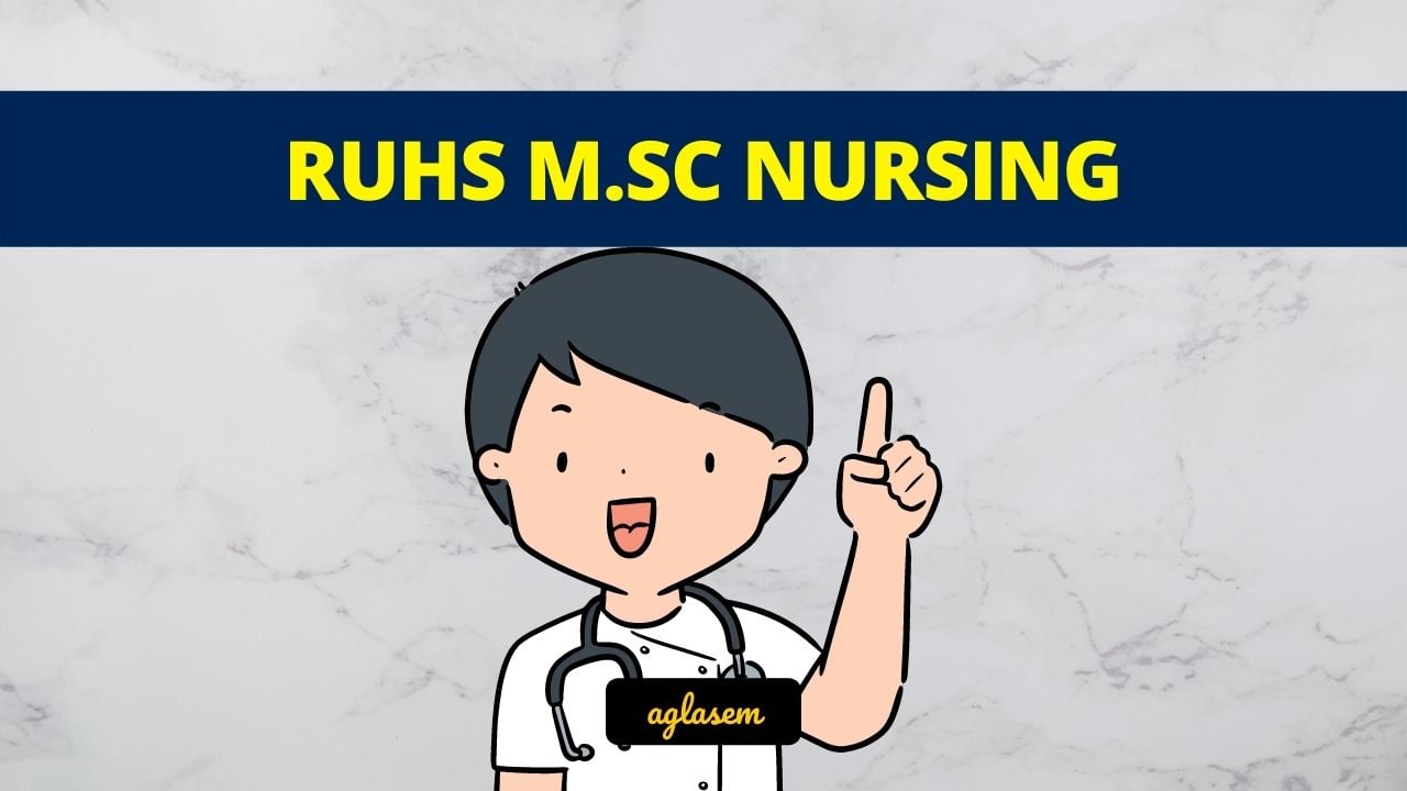 RUHS  Nursing 2023 - Exam Date, Application Form soon by RUHS