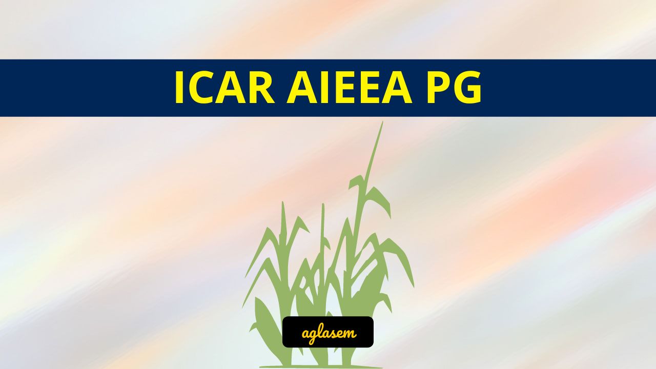 ICAR AIEEA PG