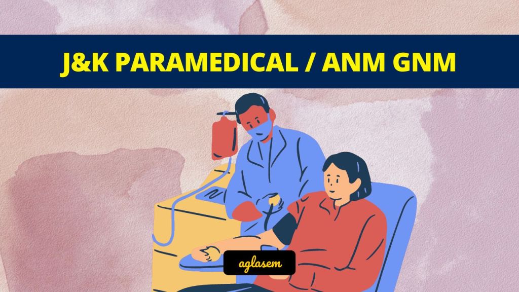 JK Paramedical ANM GNM 2026 admit card hall ticket download at jkbopee.gov.in