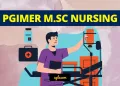 PGIMER MSc Nursing