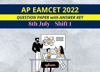 AP EAMCET 2022 8th July Shift 1
