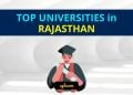 Top Universities in Rajasthan