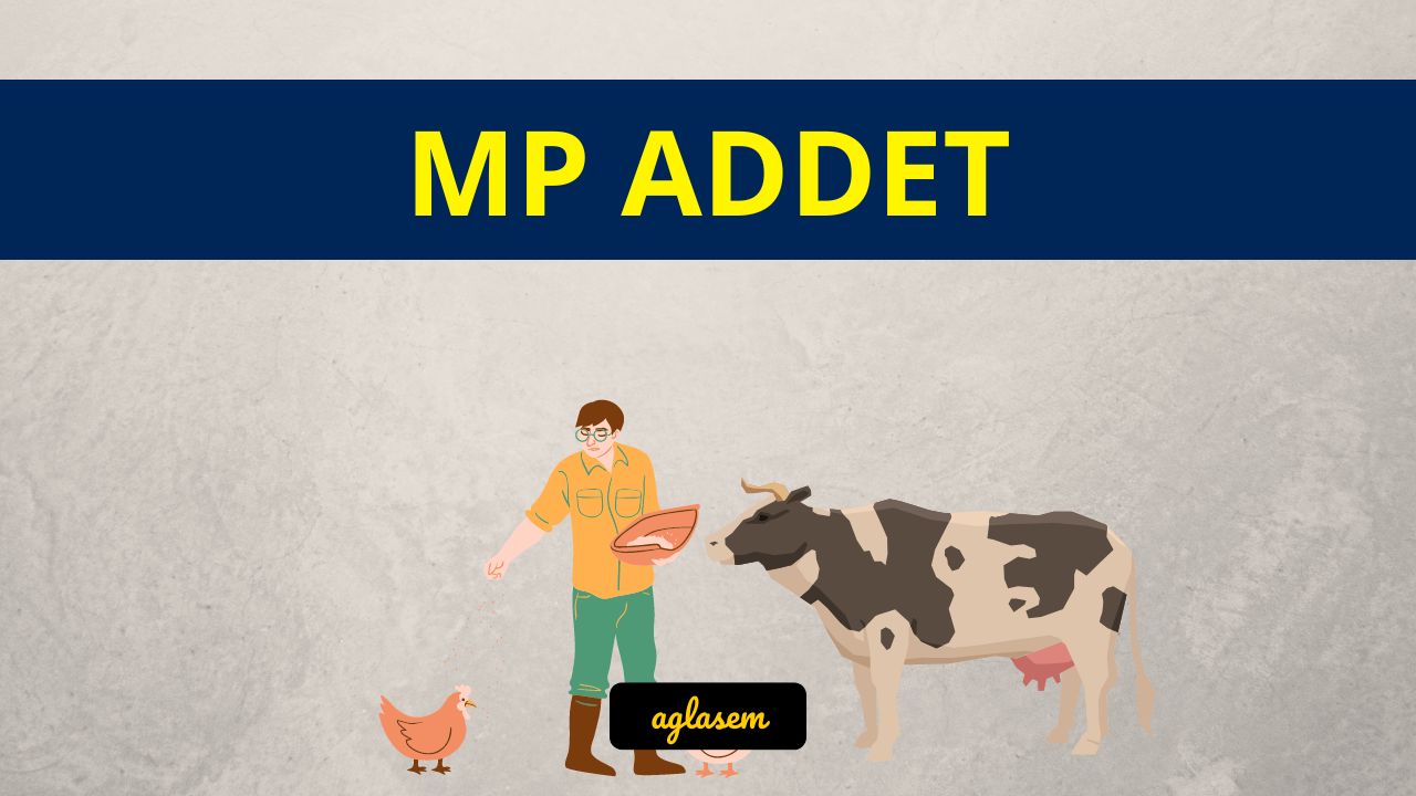 MP ADDET Question Papers (PDF Available) - MP Animal Husbandry Previous  Year Papers