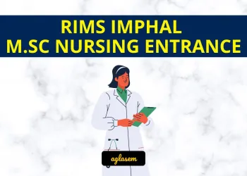 RIMS Imphal M.Sc Nursing Entrance Exam