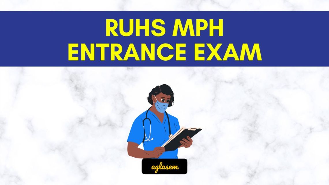 RUHS MPH 2026 - Exam Dates, Application Form, Syllabus