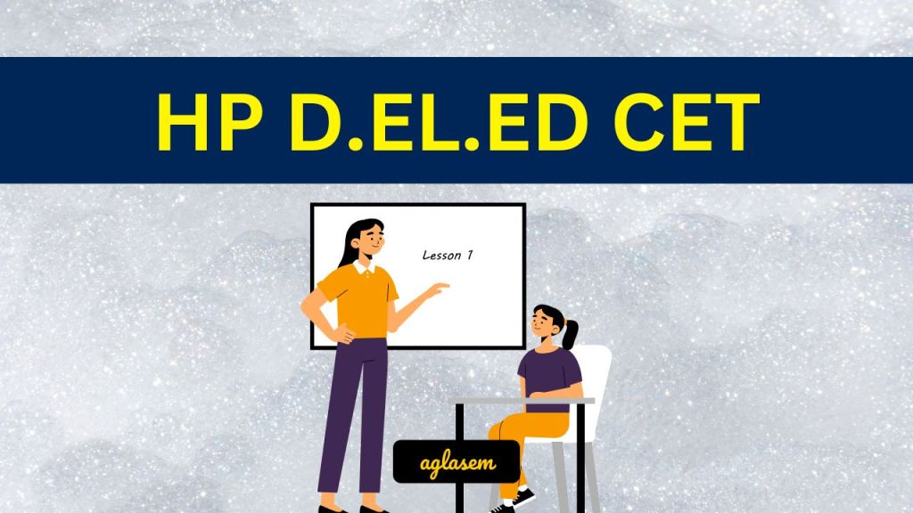 HP D.El.Ed CET 2026 Syllabus Section-wise Topics HPBOSE