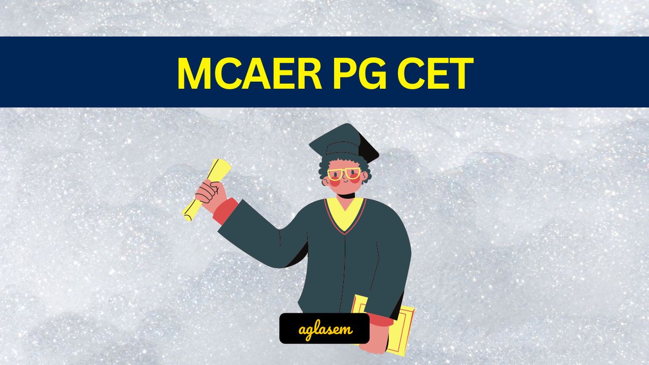 MCAER PG CET