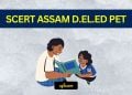 SCERT Assam D.El.Ed PET