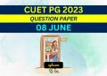 CUET PG Question Paper 2023 - 8 June